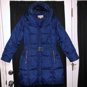 Michael Kors Long Quilted Jacket